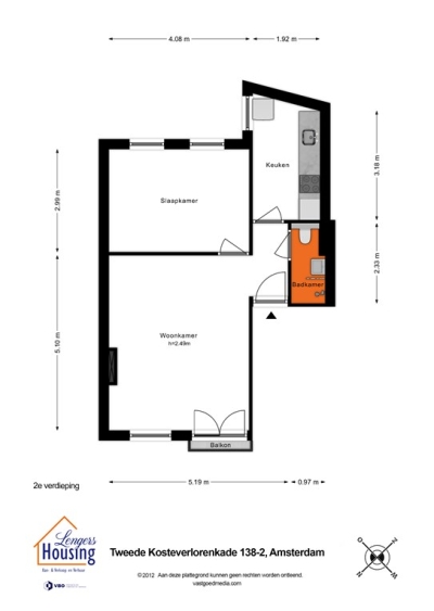 Tweede Kostverlorenkade 1382, Amsterdam Lengers Housing